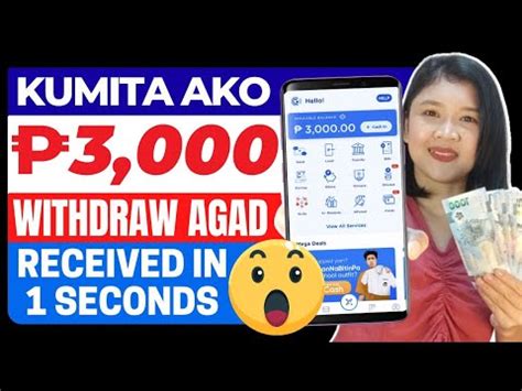 BAGONG RELEASE 2024: WITHDRAW ₱3,000 RECEIVED .